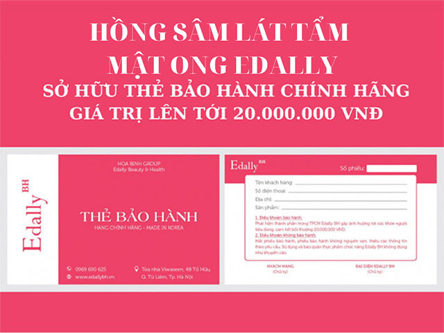 Hong Sam Lat Tam Mat Ong Hwa Pyung Sam Edally So Huu The Bao Hanh Tri Gia 20 Trieu Vnd