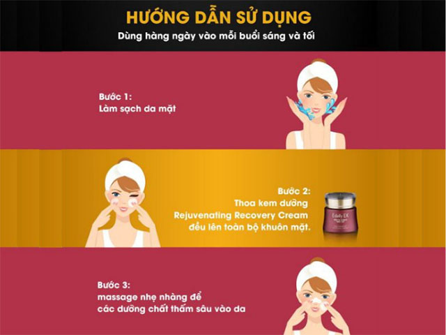 Huong Dan Su Dung Kem Duong Tai Sinh Phuc Hoi Edally Ex Han Quoc Hdsd