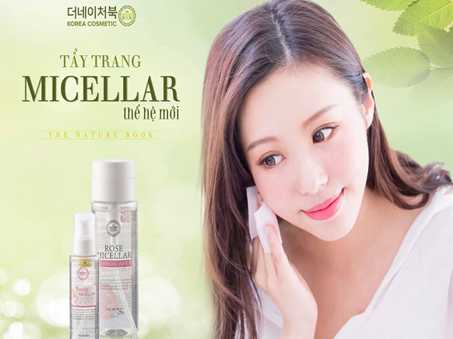 Tẩy Trang Micellar Thế Hệ Mới The Nature Book Hàn Quốc