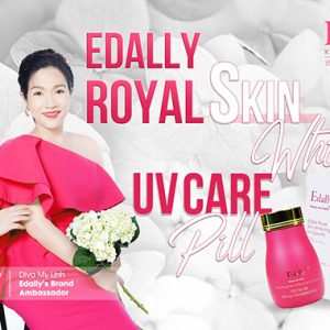 Vien Uong Trang Da Chong Nang Edally Royal Skin Whitening Uv Care Pill Nhap Khau Chinh Hang Han Quoc