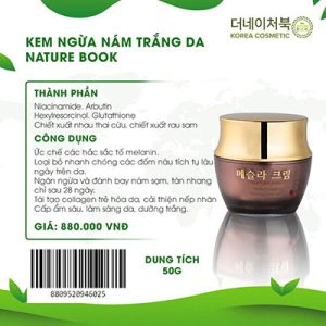 Kem Ngua Nam Da The Nature Boook Anh Sp 02