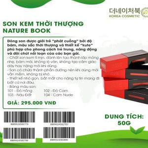 Son Kem Thời Thượng The Nature Book Hàn Quốc