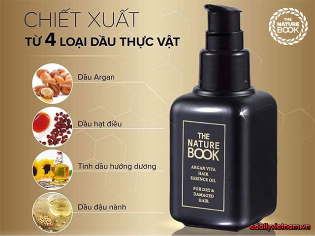 Thanh Phan Cua Tinh Dau Duong Toc Argan The Nature Book Vn